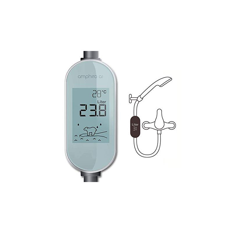 Amphiro A1 Compteur D Eau Pour La Douche