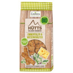 Dr. Karg's Bio Hütts Vollkorn Knabberei Emmentaler Wiesenkräuter