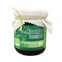 Gelée de groseilles & framboises bio