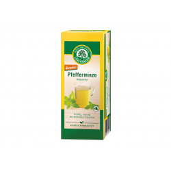 Thé bio à la menthe poivrée de la marque Lebensbaum