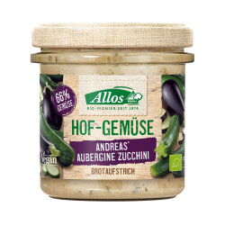 Pâté végétal aubergine-courgette ALLOS 