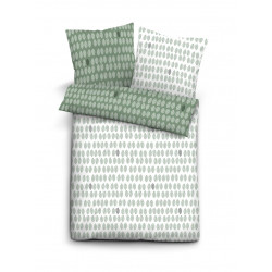 Biberna Bettwäsche 'grün'