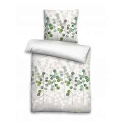 Biberna Bettwäsche 'pistaziengrün'