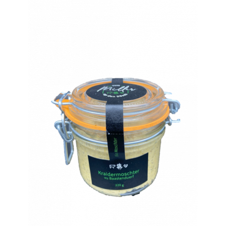 Organic herb mustard 220g